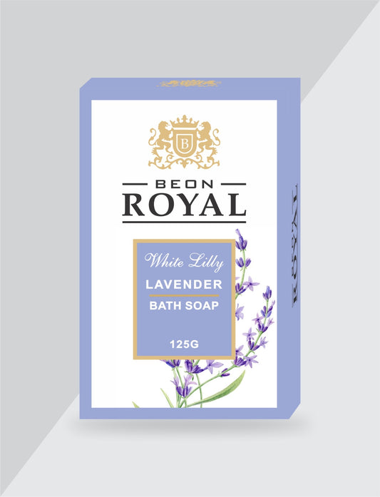 Beon Royal White Lilly Levender blue